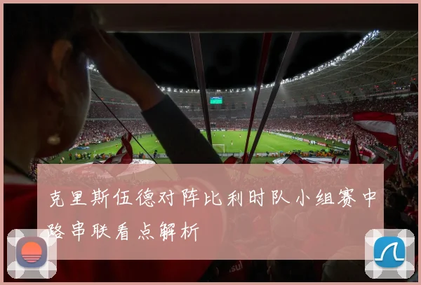 克里斯伍德对阵比利时队小组赛中路串联看点解析